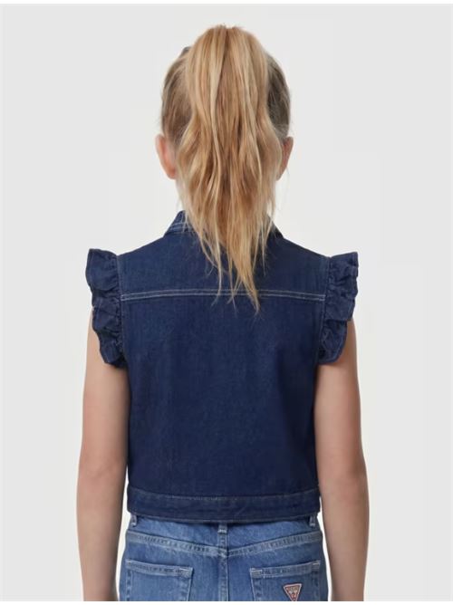 tencel rigid denim vest GUESS | J6GN00 D8280IGOF